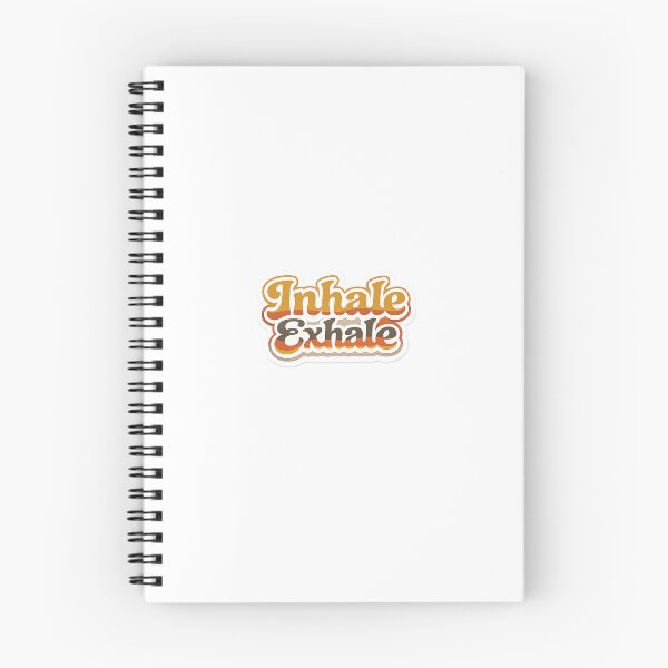 Item preview, Inhale exhale sticker designed and sold by naruto4925.