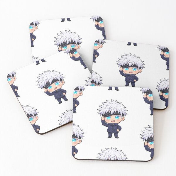 Item preview, Kawaii Satoru Gojo Blue Eyes Chibi Fan Art designed and sold by @Elegantcreatures  ⭐ ⭐ ⭐ ⭐ ⭐.