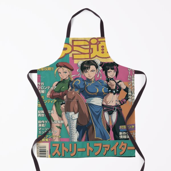 Item preview, Retro Arcade Heroines Vintage Magazine Cover - 90s Fighting Game designed and sold by SPKNarg.