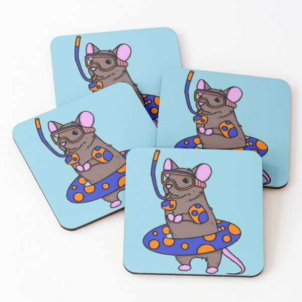Aperçu de l'œuvre Souris nageuse Nerf créée et vendue par myfiOriginals.