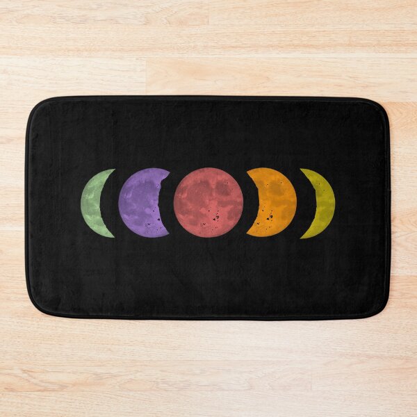 Item preview, Rainbow Gay Pride Flag Moon Phases designed and sold by TackyTime.