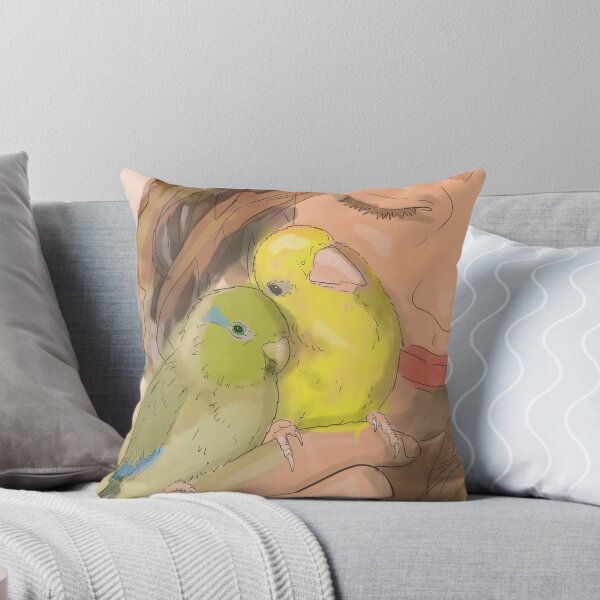 Item preview, Feathered Companions Parakeet Love designed and sold by AlcheArtsStudio.