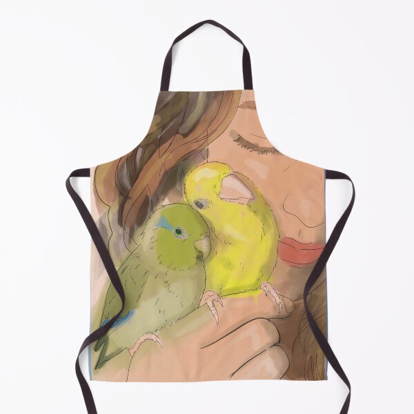Item preview, Feathered Companions Parakeet Love designed and sold by AlcheArtsStudio.