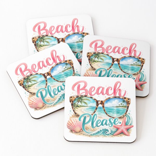 Item preview, Beach Please designed and sold by SweetTeezPrints.