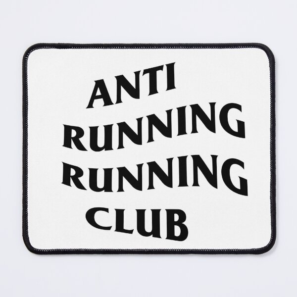 Item preview, Anti Running Running Club-White designed and sold by anuggra.