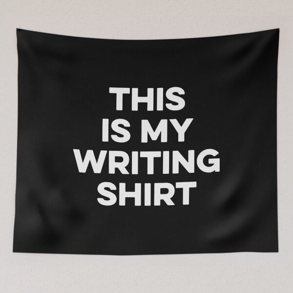 Item preview, This is My Writing Shirt designed and sold by wulanivtiany.