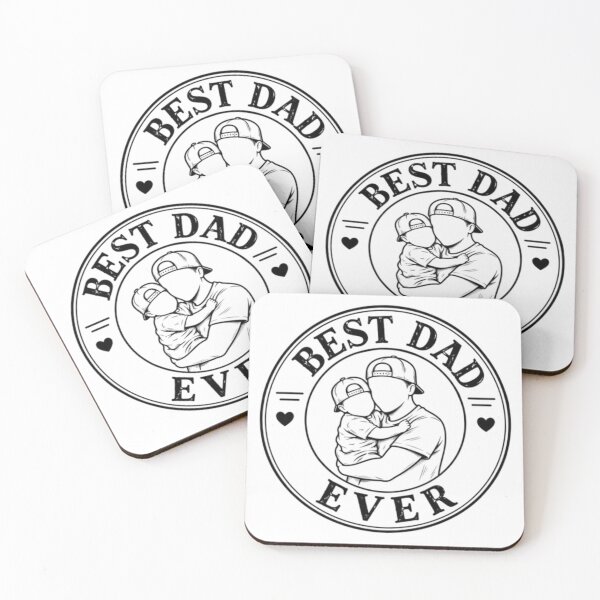 Item preview, Best Dad Ever Shirt | Father and Child Vintage Father's Day Gift designed and sold by LumeLush.