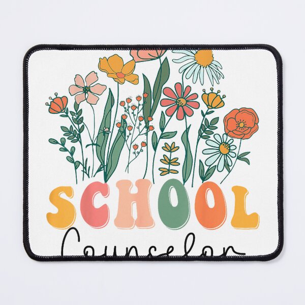 Item preview, Groovy Wildflower School Counselor Tees T-Shirt designed and sold by kevincuellar.