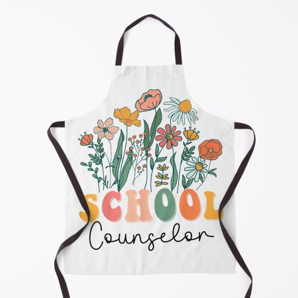 Item preview, Groovy Wildflower School Counselor Tees T-Shirt designed and sold by kevincuellar.