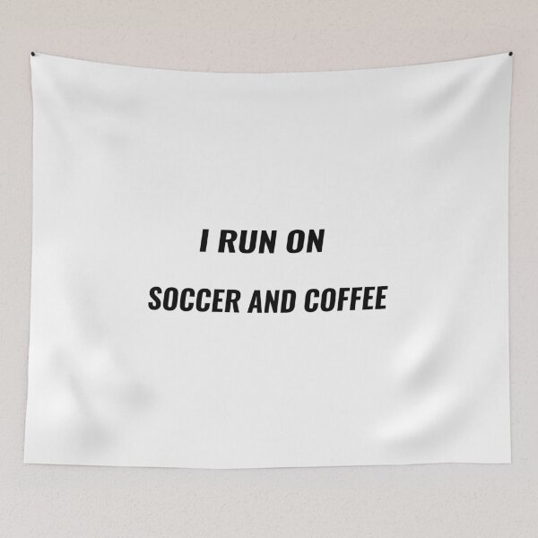 Item preview, I Run On Soccer And Coffee T-Shirt – World Cup Fan Tee | Uncle Jichuan designed and sold by Uncle-Jichuan.
