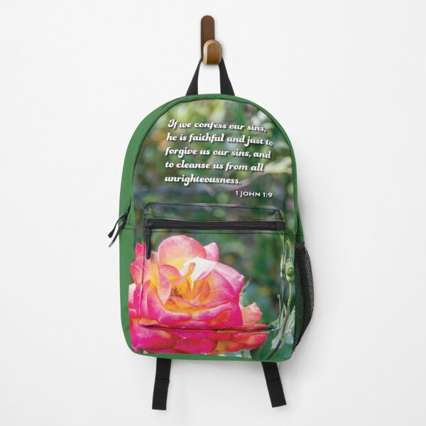 Item preview, 1 John 1 9 Bible Verse - Inspirational Bible Verse designed and sold by InsprtnlArtbyDP.