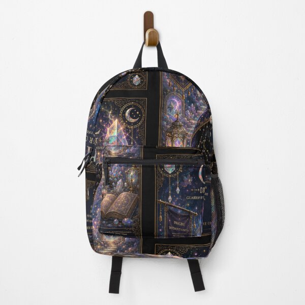 Item preview, Opal Dreamweaver Cat Guardian of Imagination Wonder and Infinite Possibilities Fantasy Black Cat Gemstone Art designed and sold by Mindworx21.