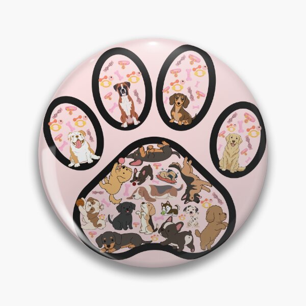 Item preview, Paw print puppy art designed and sold by Tipsycherryy.