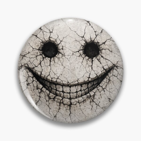 Item preview, Crackhead Stone Face Wall Clock Design designed and sold by SeriouslyArtistical.