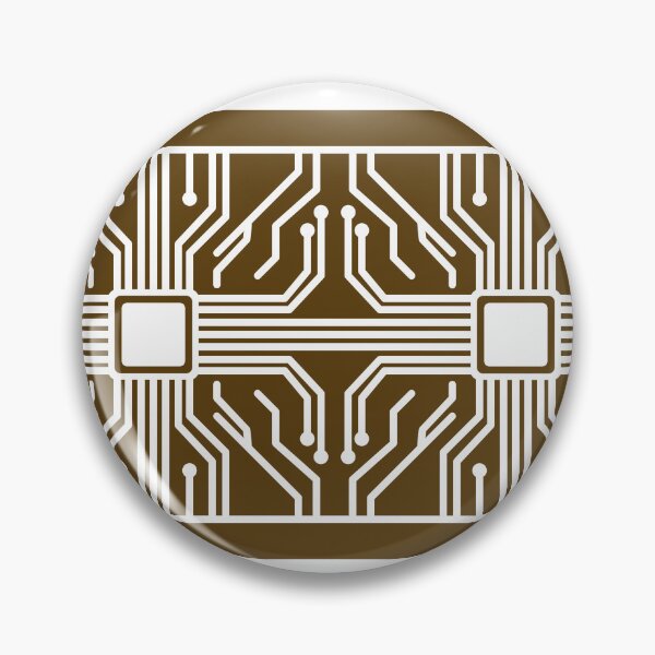 Item preview, Abstract microchip circuit line pattern seamless border in a horizontal layout designed and sold by Longsilp.