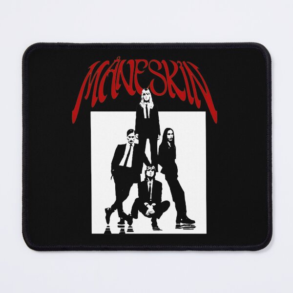 Item preview, Måneskins Band Graphic Red Logo designed and sold by OdditiesByE.