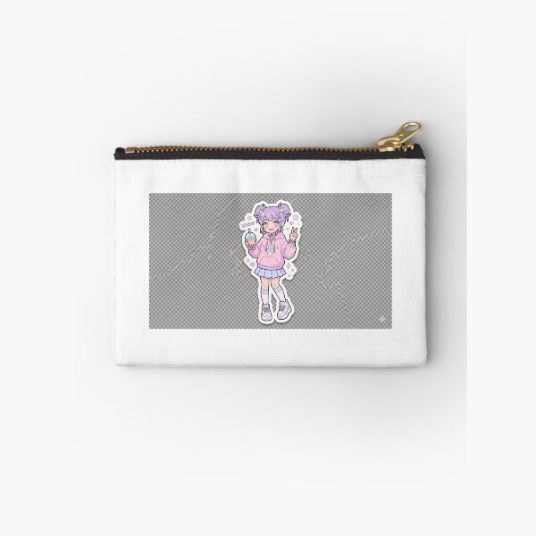 Item preview, Pastel Boba Vibes Anime Girl Sticker designed and sold by KawaiRewind.