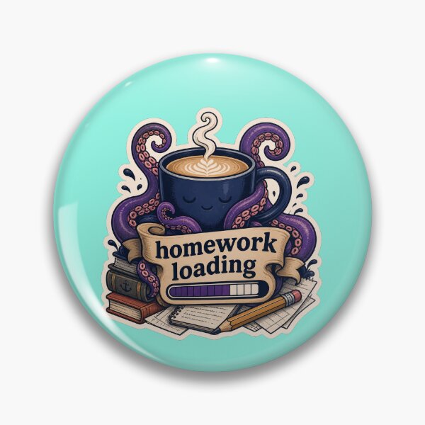 Item preview, Get Kraken Homework Loading designed and sold by logicfun.
