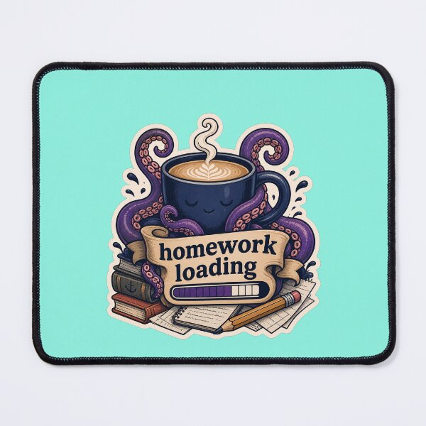 Item preview, Get Kraken Homework Loading designed and sold by logicfun.