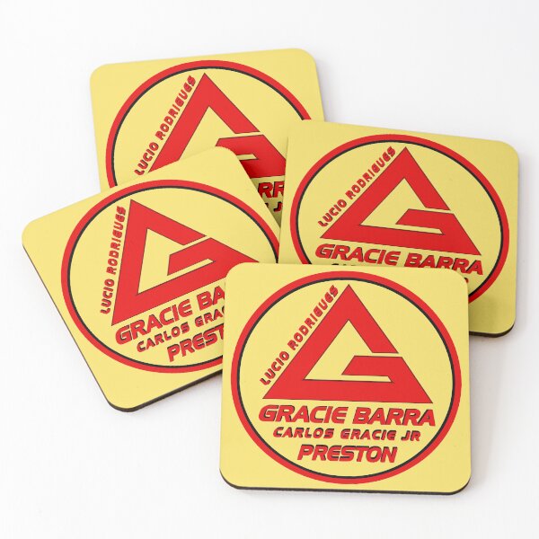 Item preview, Lucio Rodrigues Gracie Barra logo BRAZILIAN JIU JITSU designed and sold by NoThoughtsCat.