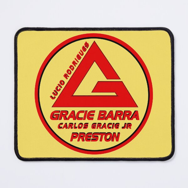 Item preview, Lucio Rodrigues Gracie Barra logo BRAZILIAN JIU JITSU designed and sold by NoThoughtsCat.