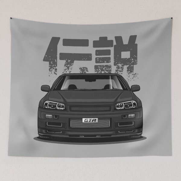 Item preview, Skyline V Spec GTR R34 (Brilliant Black) designed and sold by JioojiProject.