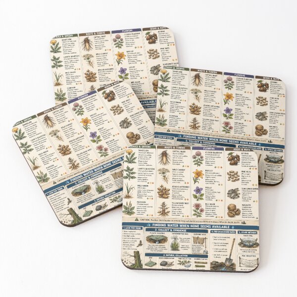Item preview, Survival knowledge  designed and sold by Roxburylane.
