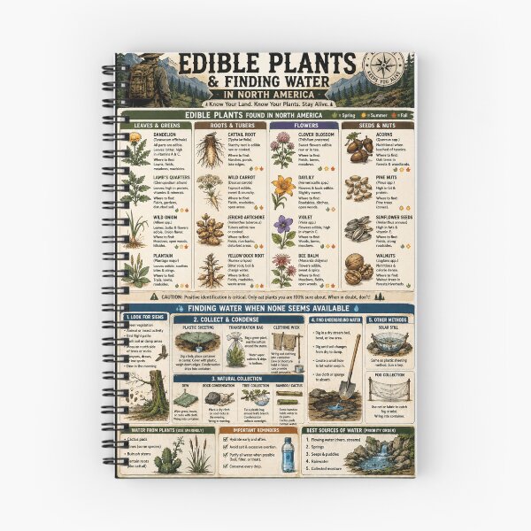 Item preview, Survival knowledge  designed and sold by Roxburylane.