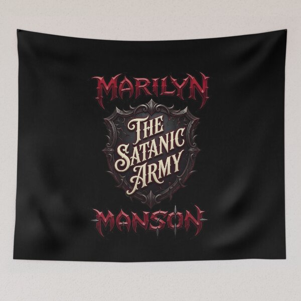 Item preview, Marilyns Mansons The Satanic Army designed and sold by OdditiesByE.