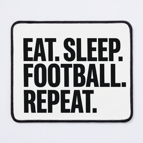 Item preview, Eat Sleep Football Repeat Shirt | Football Fan Gift designed and sold by Boldna.