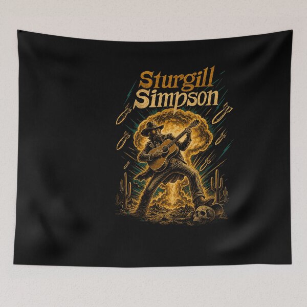 Item preview, Sturgill Simpson Country Music Vintage Style designed and sold by RobinYalcin.