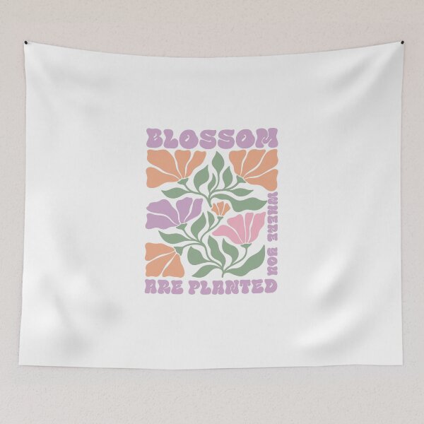 Item preview, Blossom Where You Are Planted | Boho Graphics designed and sold by DelicateBalance.