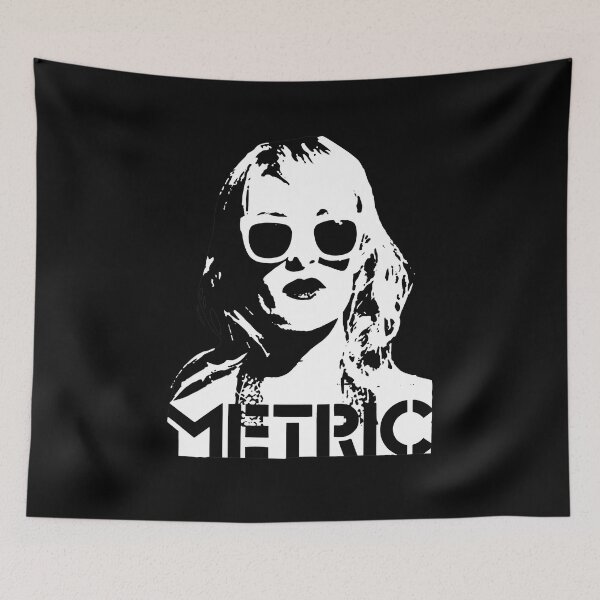 Item preview, Metric Band Stencil Portrait Sunglasses designed and sold by OdditiesByE.