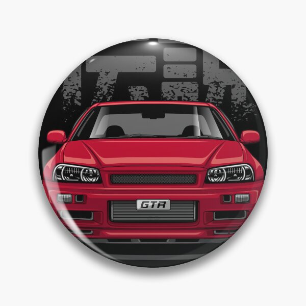 Item preview, Skyline V Spec GTR R34  (Candy Red) designed and sold by JioojiProject.