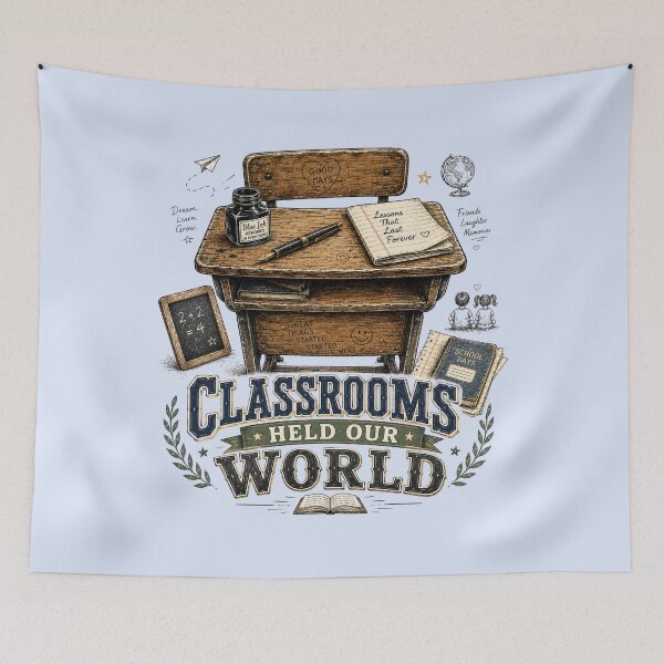 Item preview, The Classroom Was Our Whole Universe designed and sold by pradeepvisuals.
