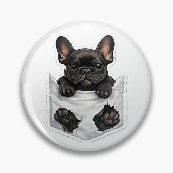 Item preview, Pocket French Bulldog Puppy Cute Frenchie Dog Design designed and sold by PoojaArtLab.