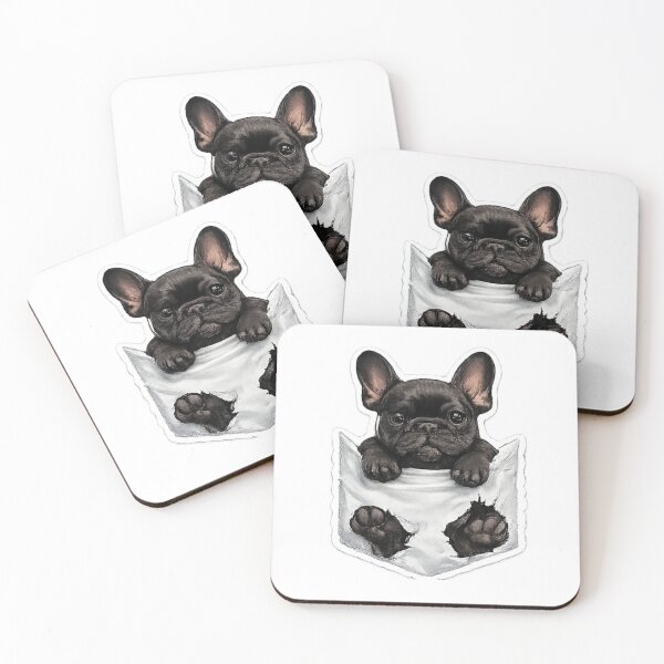 Item preview, Pocket French Bulldog Puppy Cute Frenchie Dog Design designed and sold by PoojaArtLab.