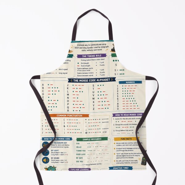 Item preview, Learn Morse code designed and sold by Roxburylane.