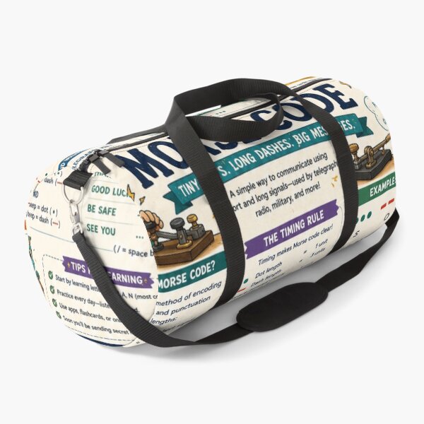 Item preview, Learn Morse code designed and sold by Roxburylane.