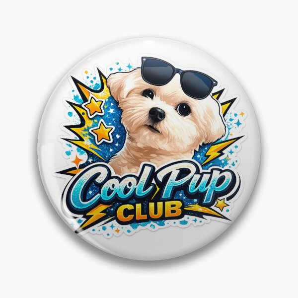 Item preview, COOL!PUPPY Series: Totally Rad Dog Wearing Sunglasses designed and sold by Surreal Characters & Cute Pups.