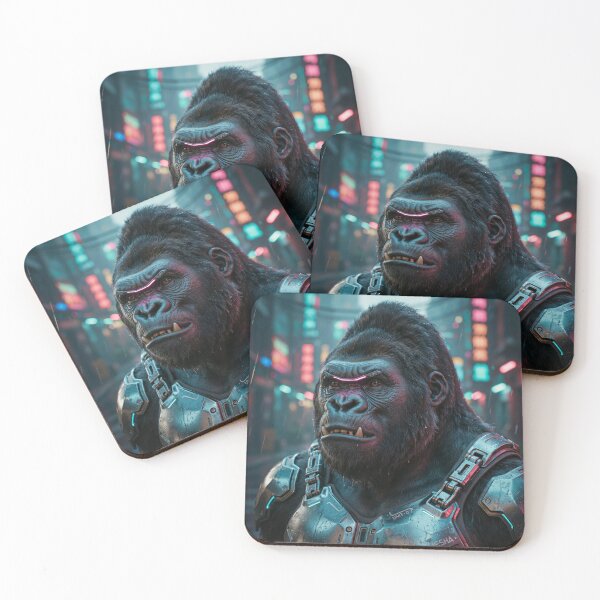 Item preview, Cyberpunk Mecha Gorilla Beast designed and sold by PowerArtUa.