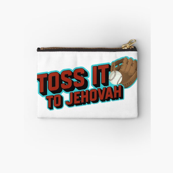Item preview, Toss It To Jehovah Retro Baseball designed and sold by Paradise JW Graphics & Gifts.