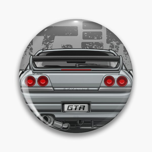 Item preview, Monster Skyline GTR R33 (Spark Silver) designed and sold by JioojiProject.