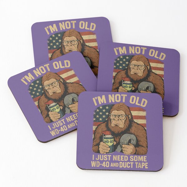 Item preview, Bigfoot I'm Not Old I Just Need Some WD-40 Funny Birthday designed and sold by Mjayshop.