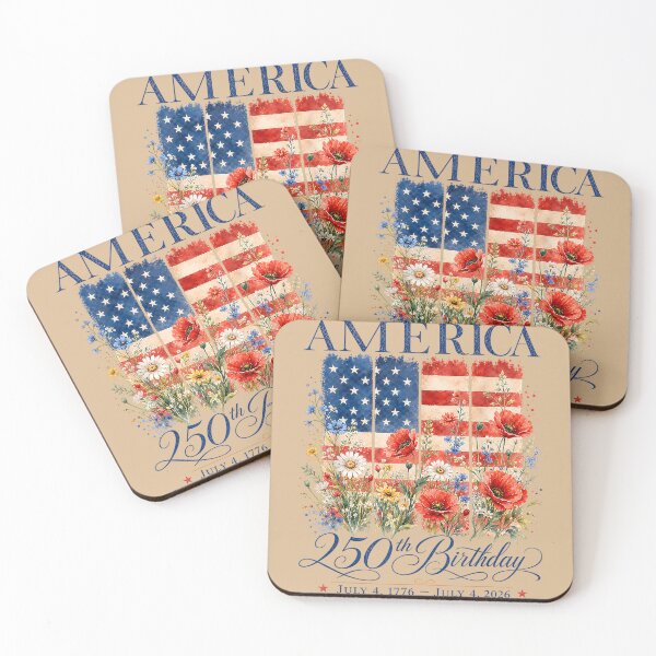 Item preview, 250th Anniversary USA Women 4th of July America 250 Years designed and sold by whimsymadhu.