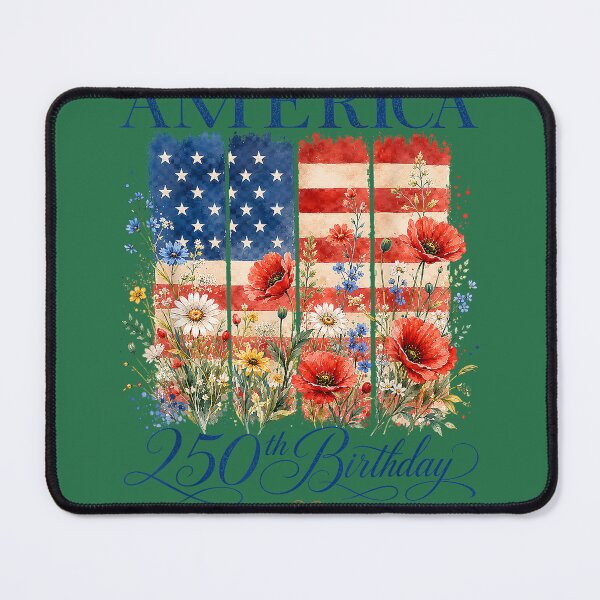 Item preview, 250th Anniversary USA Women 4th of July America 250 Years designed and sold by whimsymadhu.