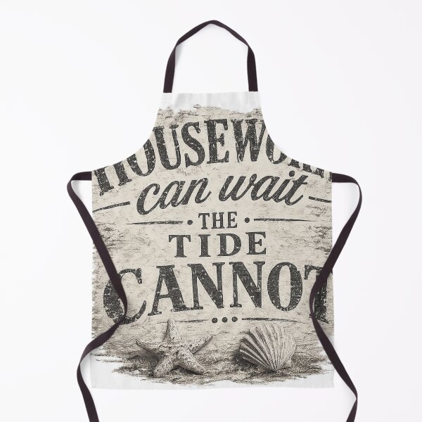 Item preview, Housework can wait. The tide cannot. designed and sold by LJBEYES.