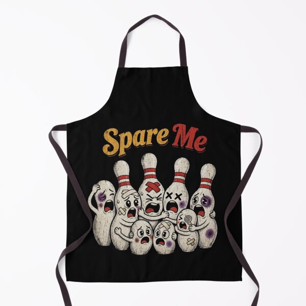 Item preview, Vintage Bowling Scared Spare Me Bowling Pins Funny Sport Bowler designed and sold by CF_VintageDesign.