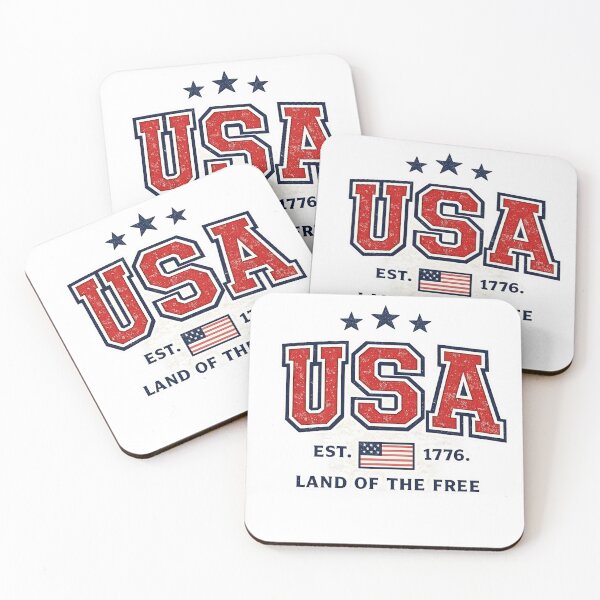 Item preview, USA Land of the Free Patriotic Design designed and sold by Idans.
