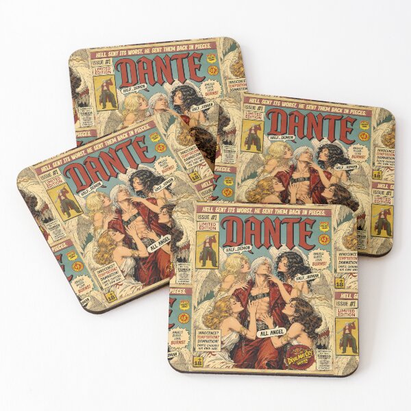 Item preview, Devil May Cry Dante Vintage Retro Comic Cover Art designed and sold by Back2Collage.